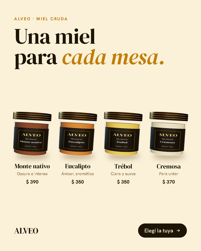 Anuncio de ALVEO: una miel para cada mesa