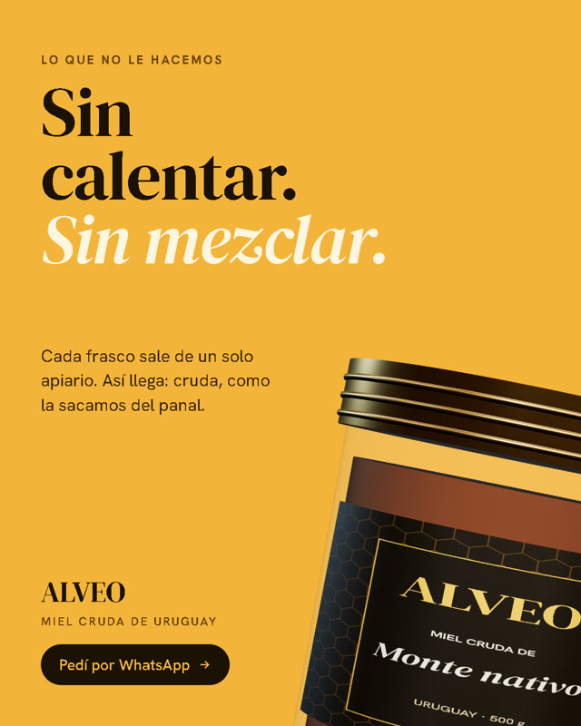 Anuncio de ALVEO: sin calentar, sin mezclar